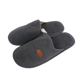 Chinelo Masculino de Quarto Antiderrapante Cinza 41-42 Europa