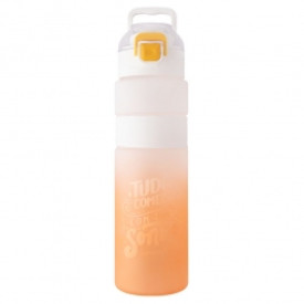 Garrafa Squeeze Plastico Sport Weeze Branco 800ML Ref.3104