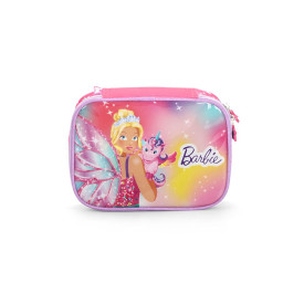 Estojo Escolar Feminino da Barbie 100 Pens Luxcel 39124