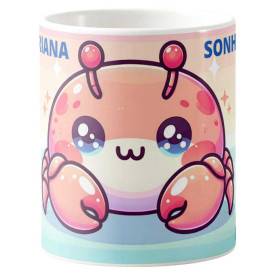 Caneca Estampada 325ml Signos do Zodíaco em Estilo Anime