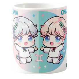 Caneca Estampada 325ml Signos do Zodíaco em Estilo Anime