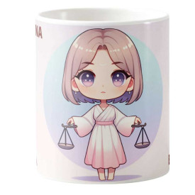 Caneca Estampada 325ml Signos do Zodíaco em Estilo Anime