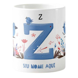 Caneca Estampada Personalizável 325ml - Letra Z