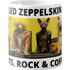 Caneca Estampada 325ml Pets Rock Café - Led Zeppelskin