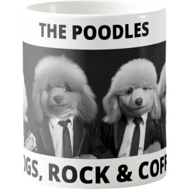 Caneca Estampada 325ml Pets Rock Café - The Poodles