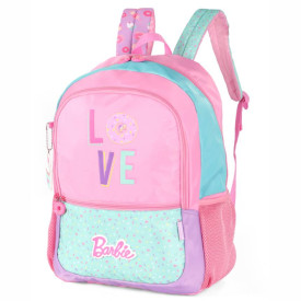 Mochila Costa Escolar Juvenil Barbie  by Luxcel Ref 47691