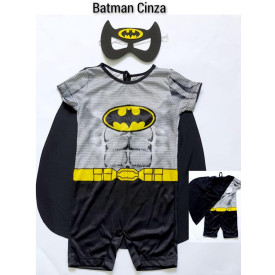 Fantasia Infantil Masculina do Batman Média 