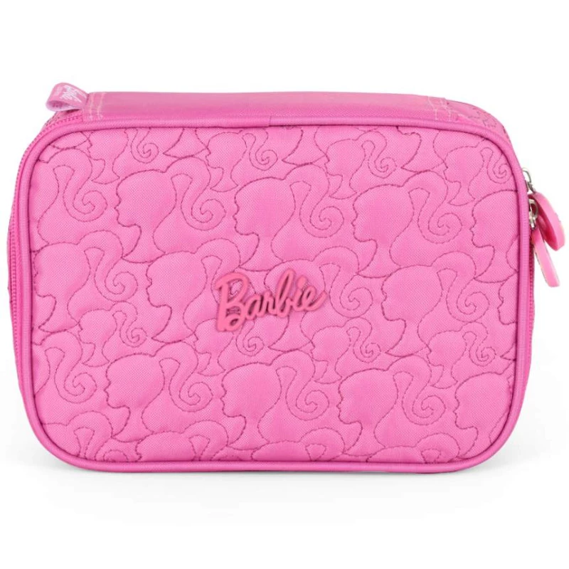 Estojo Escolar Infantil 100 Pens Barbie by Luxcel Ref 47714