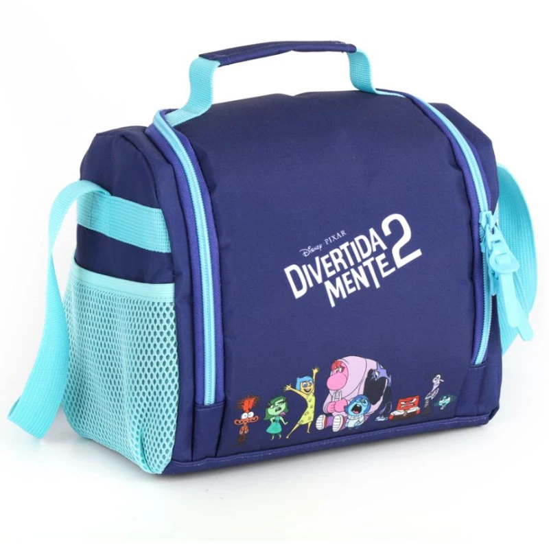 Kit Mochila Rodinha e Lancheira Divertida mente By Luxcel Ref 47757