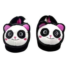 Pantufa Feminina Panda Solado Borracha 39 ao 41