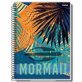 Caderno Universitário Espiral 10 M 160F Mormail Masc 274873