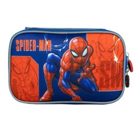 Estojo Escolar Spider Man 100 Pens Box Infantil Xeryus 14957