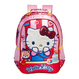 Mochila de Costas Infantil Feminina Hello Kitty Ref 15382