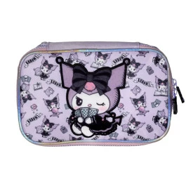 Estojo Escolar Kuromi 100 Pens Box Infantil Xeryus Ref 16117