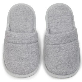 Chinelo de Quarto Feminino Solado Borracha Cotton Tam.G Ref.18105