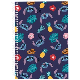 Caderno Stitch Universitário 10 M C/D 160F Culturama 120067