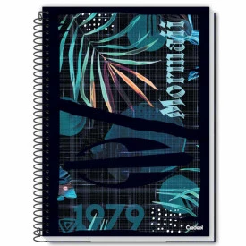 Caderno Universitário Espiral 10 M 160F Mormail Masc 274873