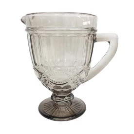 Jarra de Vidro 1 Litro Cinza Elegance Hauskraft BJCA-100