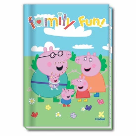 Caderno Universitário Brochura Capa Dura 80F Peppa Pig 286470