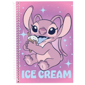 Caderno Stitch Universitário 10 M C/D 160F Culturama 120067