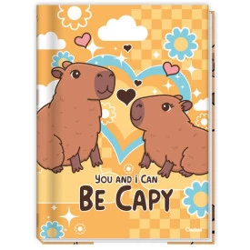 Caderno Universitário Brochura Capa Dura 80F Be Capy 286135