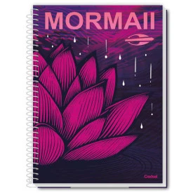 Caderno Universitário Espiral 1 Matéria 80 FLS  Mormaii Fem 274835