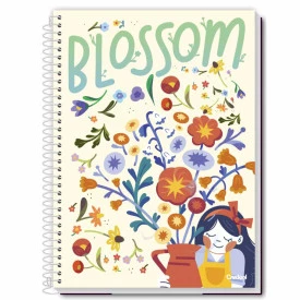 Caderno Universitário Espiral Capa Dura  200F 10 M Credeal 269602
