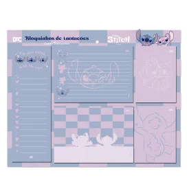 Bloquinho de Anotação Com 5 Tam 20F. Stitch Ref 4077