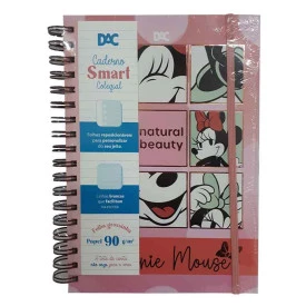 Caderno Inteligente Colegial Minnie 80 Folhas by DaC Ref.4202
