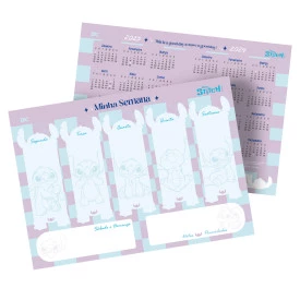 Bloco Semanal Stitch 13F by DaC Ref 4219