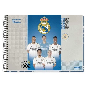 Caderno Desenho Universitário C / D 80F Real Madri 287101