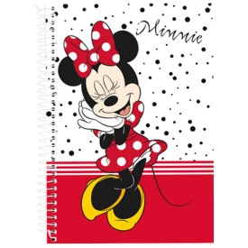 Caderno Minnie mickey Universitário 1 M C/D 80F Culturama 120456