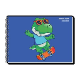 Caderno Desenho Espiral C/D Pauta Branca 96F MASC 500907