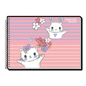 Caderno Desenho Espiral C/D Pauta Branca 96F FEM 500914