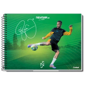 Caderno Desenho Capa dura Sem Pauta 80F Neymar 286982