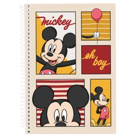Caderno Minnie mickey Universitário 1 M C/D 80F Culturama 120456