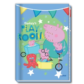 Caderno Universitário Brochura Capa Dura 80F Peppa Pig 286470