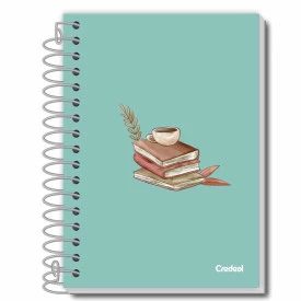 Caderno Espiral Flexivel 1/8 96 FLS  Credeal Tome Nota 283943
