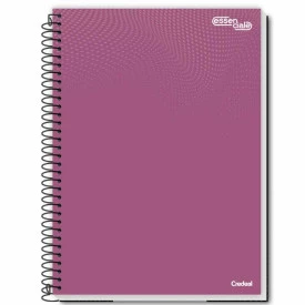 Caderno Universitário Espiral  Capa Dura 1 M 80F Essenciale 281635