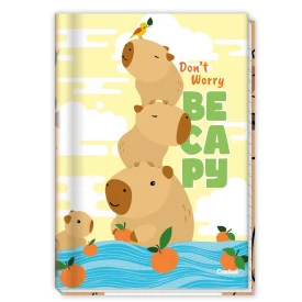 Caderno Universitário Brochura Capa Dura 80F Be Capy 286135