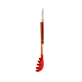 Garfo para Massa de Silicone e Bambu Vermelha MOR