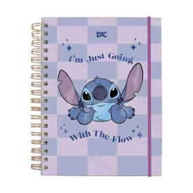 Caderno Smart Mini do Stitch 80F Tira-e-Põe by DaC Ref.4073