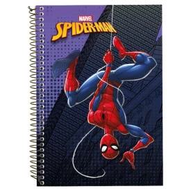 Caderno Marvel Spider Man Universitário 1M C/D 80F Culturama 120494