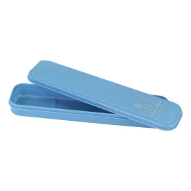 Porta Talheres Portátil Azul em Plástico Jacki Design Ref.22839