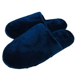Chinelo masculino felpudo antiderrapante ref  789 tam 39 a 40  Marinho
