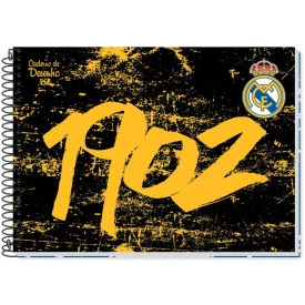 Caderno Desenho Universitário C / D 80F Real Madri 287101