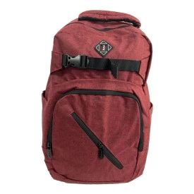 Mochila Masculina Executiva Impermeável Vermelha Wincy Ref.20501