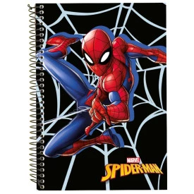 Caderno Marvel Spider Man Universitário 1M C/D 80F Culturama 120494