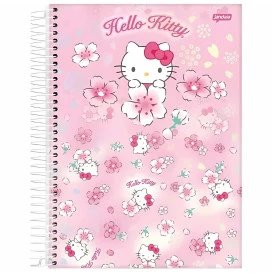 Caderno Hello Kity Universitário 160f 10 matérias jandaia