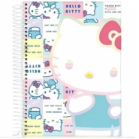 Caderno Hello Kity Universitário 160f 10 matérias jandaia